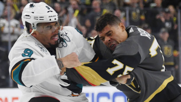 Evander Kane and Ryan Reaves, Getty Images Evander Kane and Ryan Reaves
