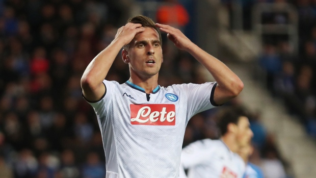 Napoli's Arkadiusz Milik