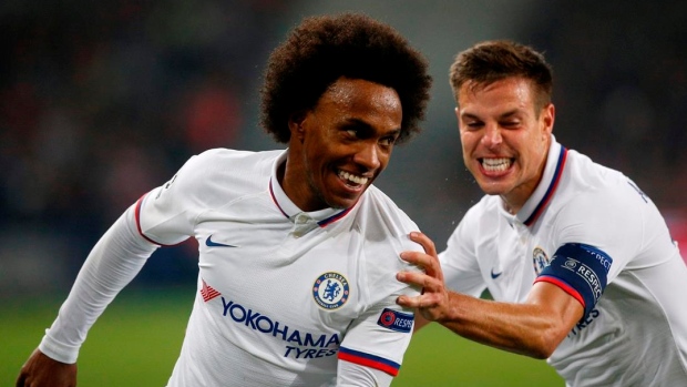 Willian and Cesar Azpilicueta