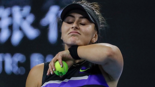 Bianca Andreescu , The Canadian Press Bianca Andreescu