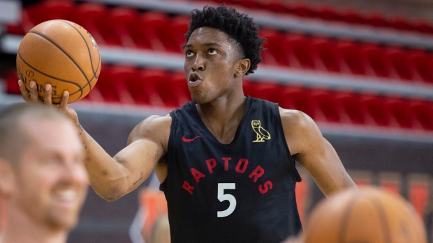 Raptors small forward Stanley Johnson , The Canadian Press Raptors small forward Stanley Johnson