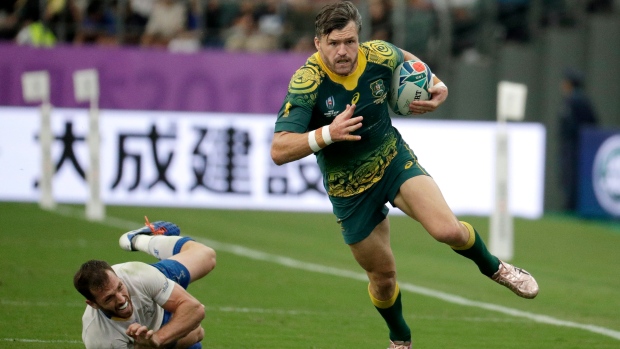 Adam Ashley-Cooper, The Canadian Press Adam Ashley-Cooper