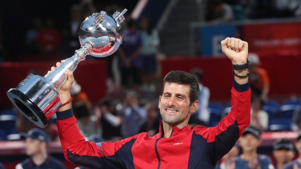 Novak Djokovic, The Canadian Press Novak Djokovic