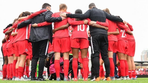 Canadian women's soccer team, Canada Soccer Twitter Canadian women's soccer team