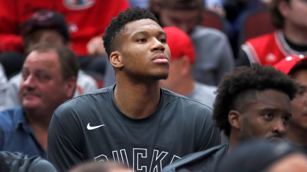 Giannis Antetokounmpo, The Canadian Press Giannis Antetokounmpo
