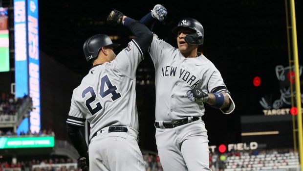 Gleyber Torres and Gary Sanchez