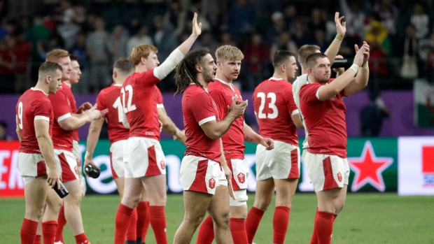 Wales Celebrates , The Canadian Press Wales Celebrates