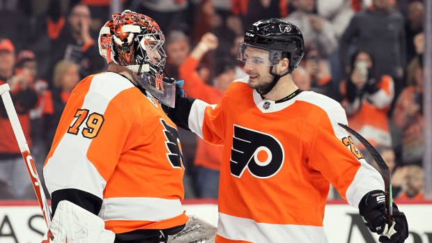 Carter Hart Scott Laughton