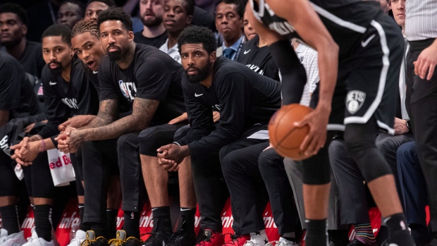 Kyrie Irving and the Brooklyn Nets , The Canadian Press Kyrie Irving and the Brooklyn Nets