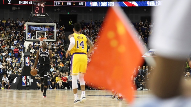 NBA in China, The Canadian Press NBA in China