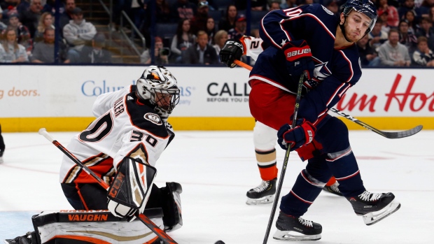 Ryan Miller Alexander Wennberg, The Canadian Press Ryan Miller Alexander Wennberg