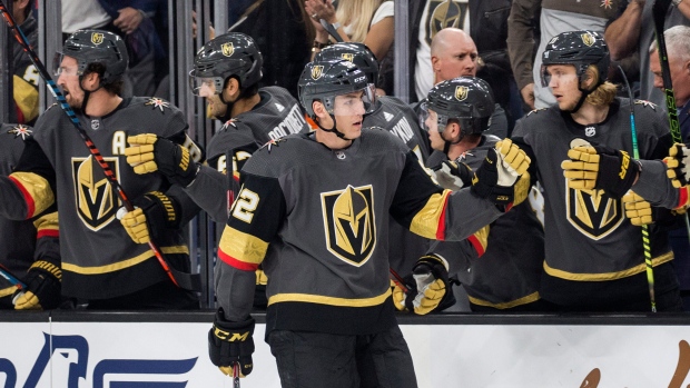 Vegas Golden Knights celebrate , The Canadian Press Vegas Golden Knights celebrate