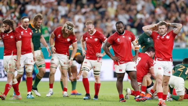 Canada rugby players