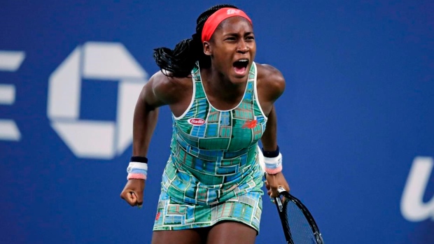 Coco Gauff, The Canadian Press Coco Gauff
