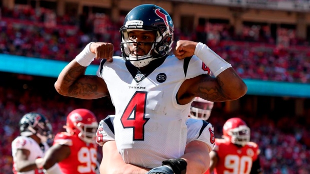 Deshaun Watson, The Canadian Press Deshaun Watson