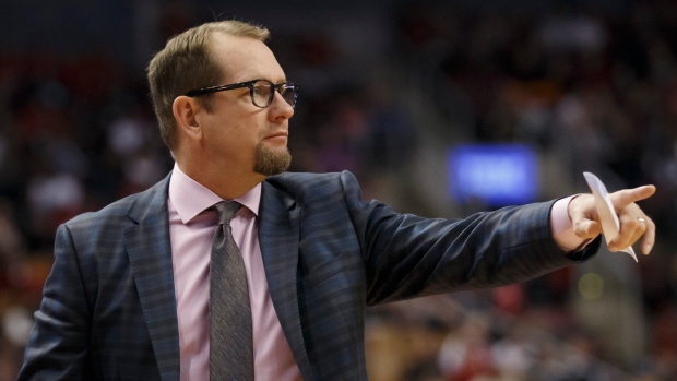 Nick Nurse, The Canadian Press Nick Nurse