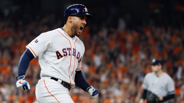 George Springer, The Canadian Press George Springer
