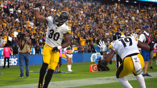 Pittsburgh Steelers celebrate, The Canadian Press Pittsburgh Steelers celebrate