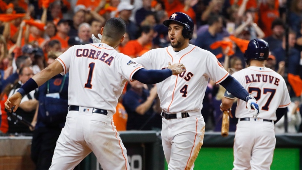 Houston Astros celebrate 