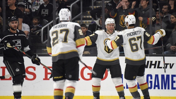 Vegas Golden Knights celebrate 