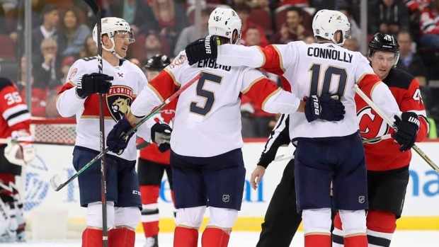 Florida Panthers celebrate