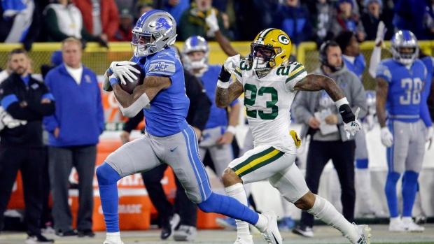 Kenny Golladay and Jaire Alexander, The Canadian Press Kenny Golladay and Jaire Alexander