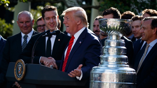 Jordan Binnington Donald Trump