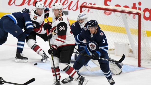 Arizona Coyotes vs. Winnipeg Jets, The Canadian Press Arizona Coyotes vs. Winnipeg Jets