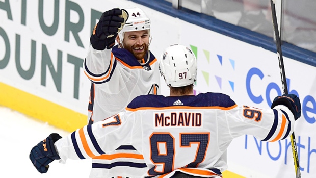 Zack Kassian and Connor McDavid, Getty Images Zack Kassian and Connor McDavid
