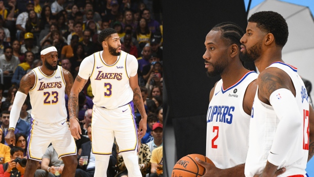 LeBron James, Anthony Davis, Kawhi Leonard and Paul George, Getty Images LeBron James, Anthony Davis, Kawhi Leonard and Paul George