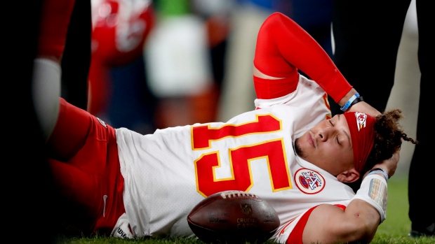 Patrick Mahomes, The Canadian Press Patrick Mahomes