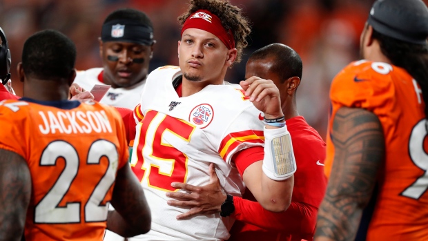 Patrick Mahomes (15), The Canadian Press Patrick Mahomes (15)
