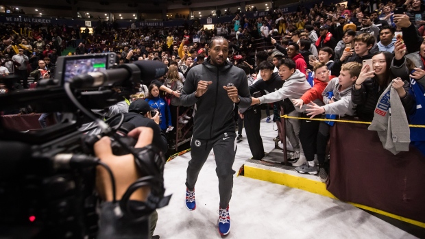 Kawhi Leonard, The Canadian Press Kawhi Leonard