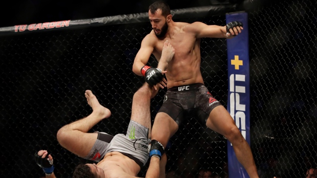 Dominick Reyes and Chris Weldman, The Canadian Press Dominick Reyes and Chris Weldman