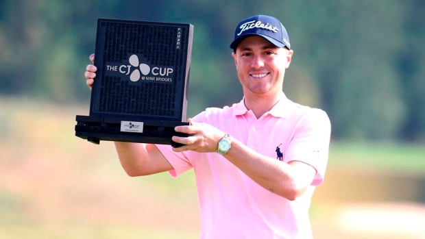 Justin Thomas, The Canadian Press Justin Thomas