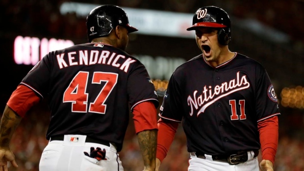 Howie Kendrick Ryan Zimmerman, The Canadian Press Howie Kendrick Ryan Zimmerman