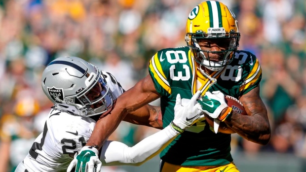 Marquez Valdes-Scantling Gareon Conley , The Canadian Press Marquez Valdes-Scantling Gareon Conley