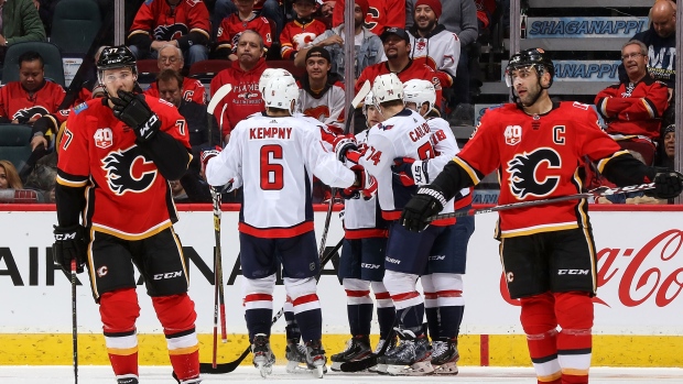 John Carlson and Washington Capitals Celebrate 