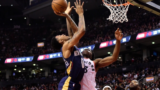 Nickeil Alexander-Walker and OG Anunoby , The Canadian Press Nickeil Alexander-Walker and OG Anunoby