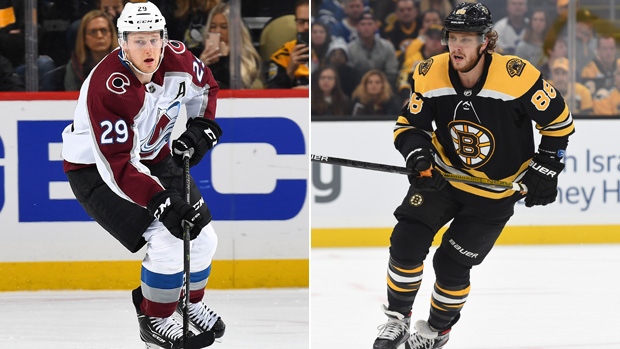 Nathan MacKinnon David Pastrnak
