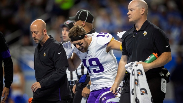 Adam Thielen, The Canadian Press Adam Thielen