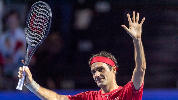 Roger Federer, The Canadian Press Roger Federer