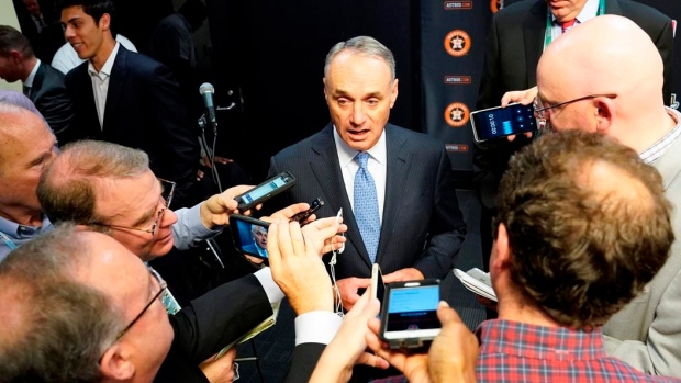 Rob Manfred, The Canadian Press Rob Manfred