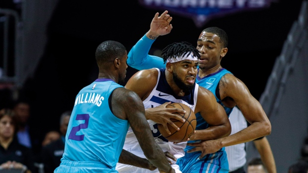 After nearly not playing, ill Karl-Anthony Towns scores 37 points