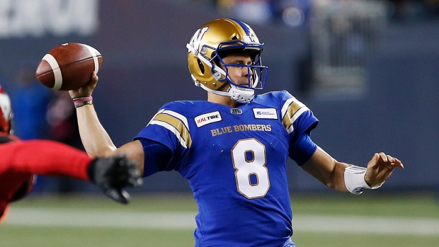 Zach Collaros, The Canadian Press Zach Collaros