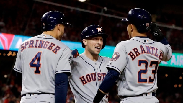 Houston Astros fans appalled by overbearing ad logo on team's