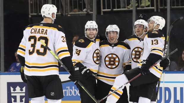 Boston Bruins Celebrate , The Canadian Press Boston Bruins Celebrate