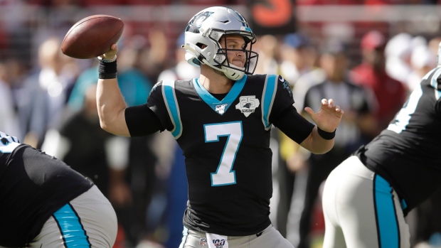 Panthers Kyle Allen not worried about Cam Newton's return