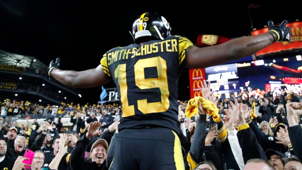 JuJu Smith-Schuster, The Canadian Press JuJu Smith-Schuster