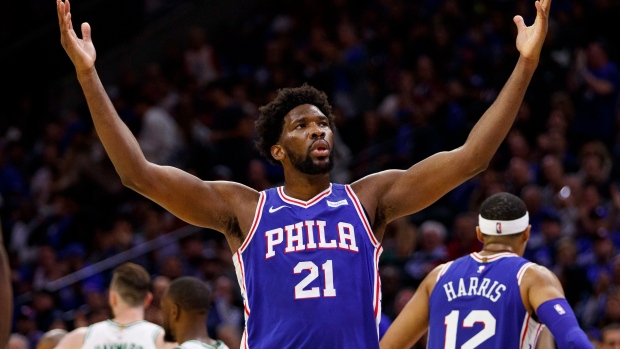 Joel Embiid, The Canadian Press Joel Embiid